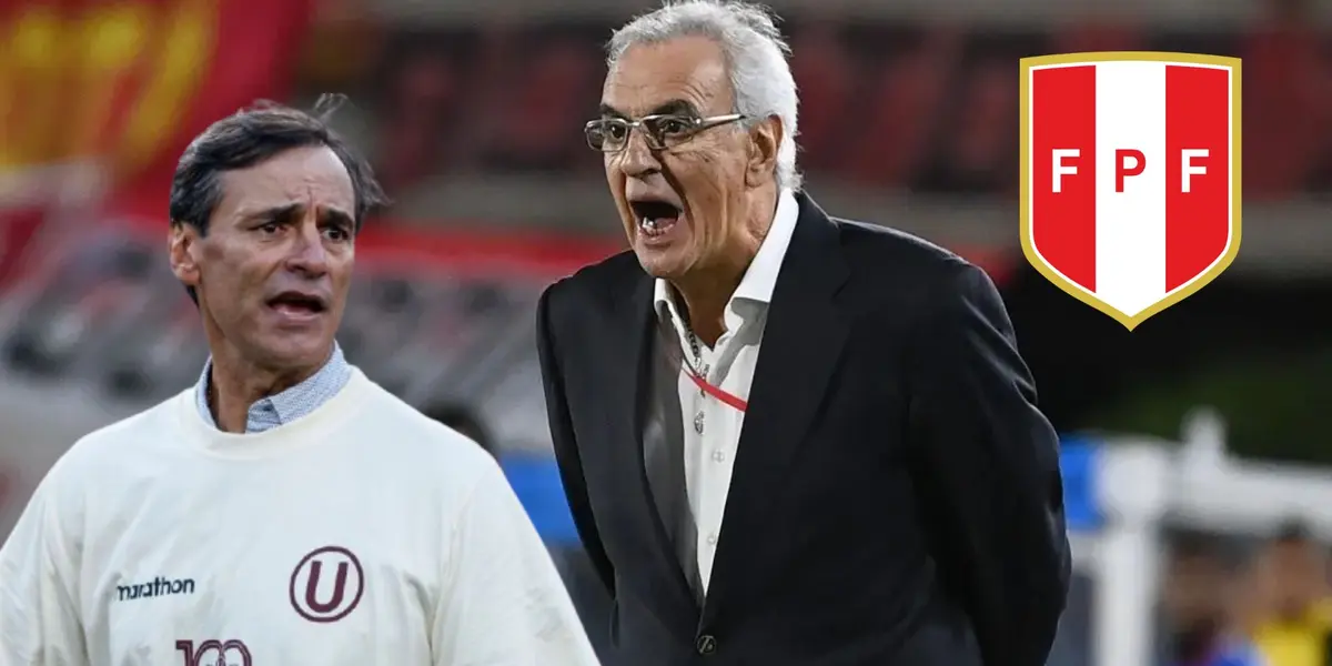 Fabián Bustos - Jorge Fossati (Foto: La Bicolor)