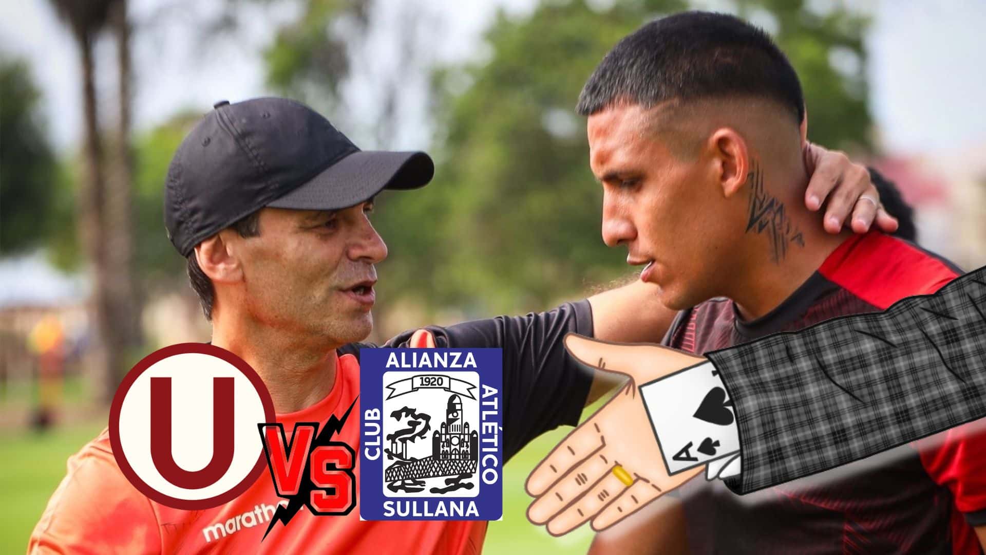 Fabián Bustos junto a Álex Valera en Campomar
