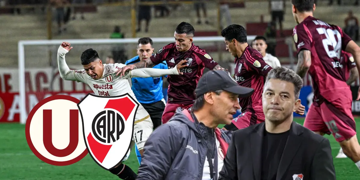 Fabián Bustos - Marcelo Gallardo (Foto: X de A Presión)
