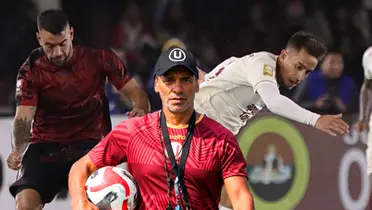 Fabián Bustos - Martín Pérez Guedes (Foto: Liga 1)