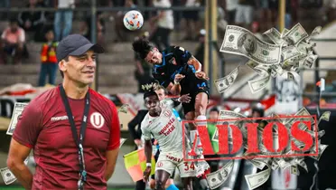 Fabián Bustos observando una jugada disputada en el duelo entre la ´U´ y Liga de Quito