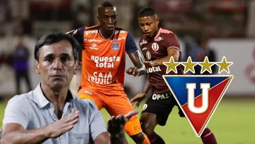 Fabián Bustos preocupado, mientras Andy Polo enfrenta a Yorleys Mena