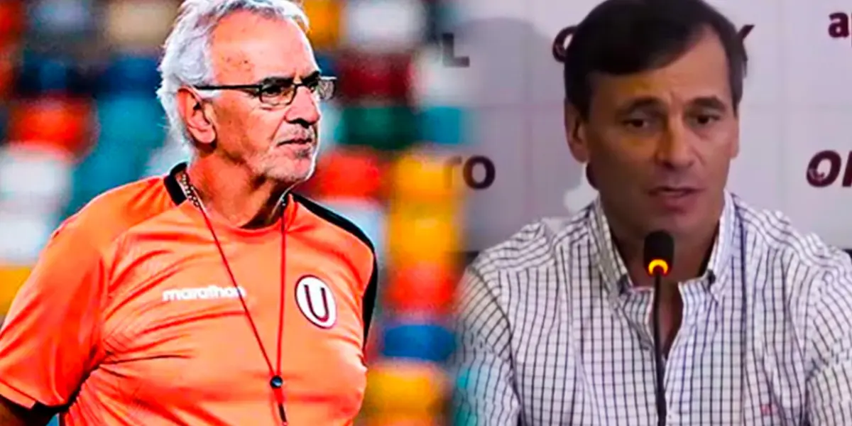 Fabián Bustos sigue contento porque está ganando con Universitario