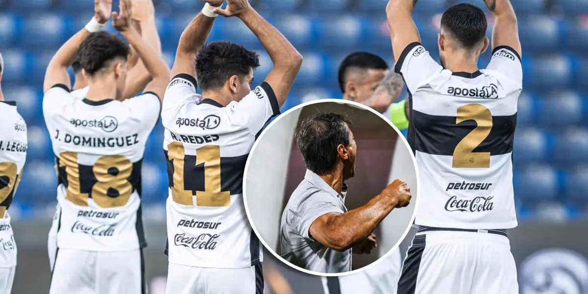 Fabián Bustos y Olimpia (Foto: Universitario y Olimpia).