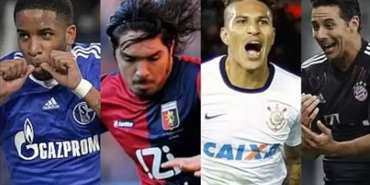 Farfán, Paolo Guerrero, Vargas. FOTO: América TV