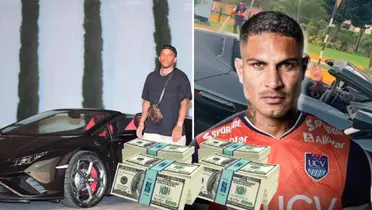 Farfán tiene un Lamborghini de $245 mil y el auto que la UCV le dio a Guerrero
