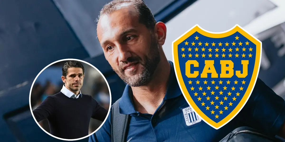 Fernando Gago - Hernán Barcos (Foto: Alianza Lima)