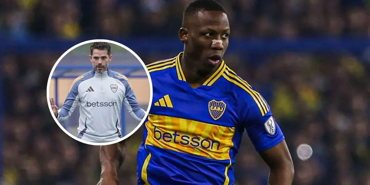 Fernando Gago - Luis Advíncula (Foto: X de Boca Juniors)