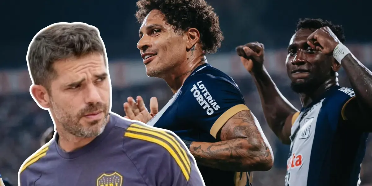 Fernando Gago - Paolo Guerrero (Foto: Alianza Lima)