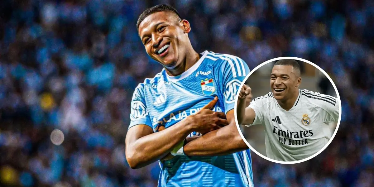 Fernando Pacheco - Kylian Mbappé (Foto: X)