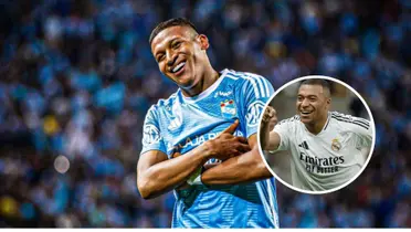 Fernando Pacheco - Kylian Mbappé (Foto: X)