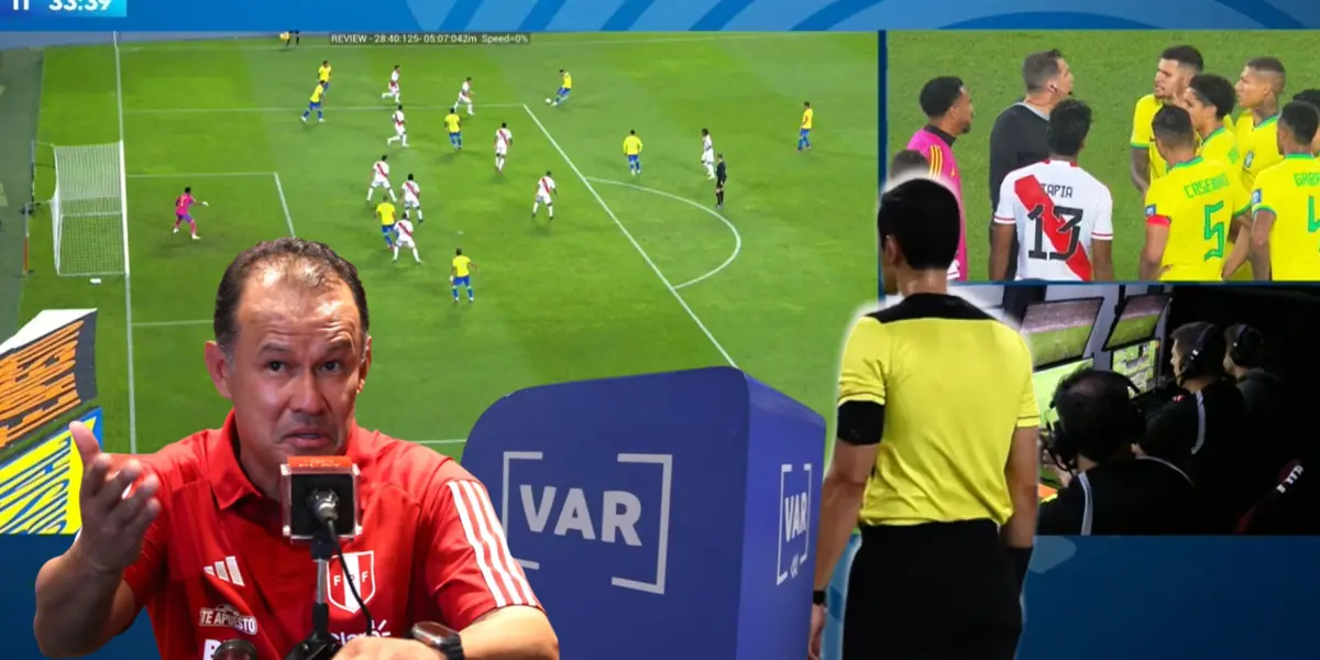 Fernando Rapalini anuló un gol de Richarlison a la Selección Peruana.