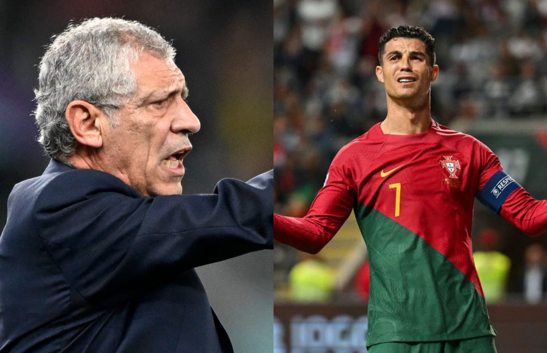 Fernando Santos le disgustaron acciones del capitán portugués