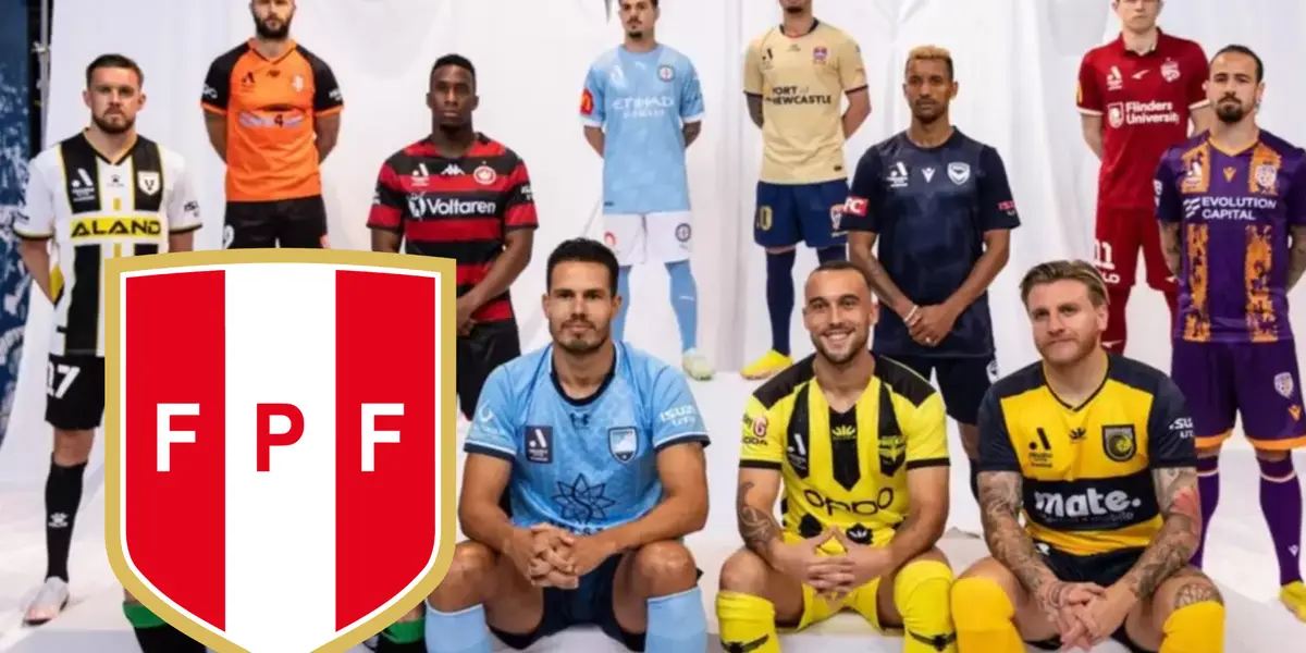Figuras de diferentes equipos de la Liga de Australia