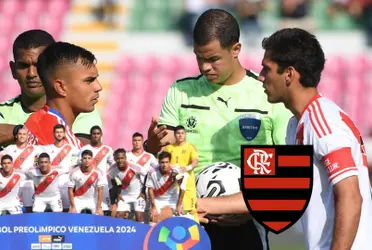 Flamengo lo quiere al ser una joya de la Sub-23, pero ante Chile decepcionó