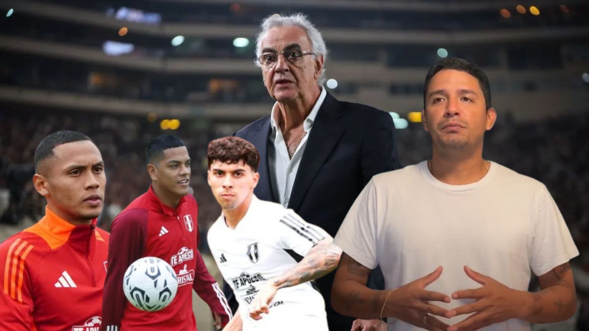Fossati, Reyna, Grimaldo, Zanelatto y Manco (Foto: RPP)