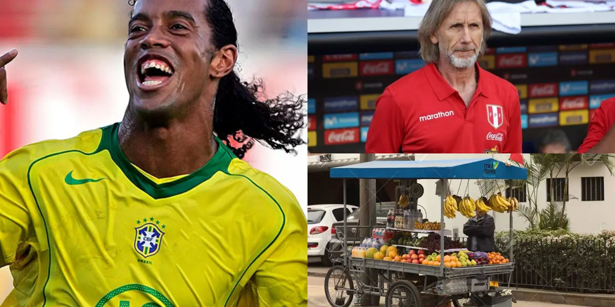 Fracasó en llamar la atención de Ricardo Gareca, ahora vende frutas