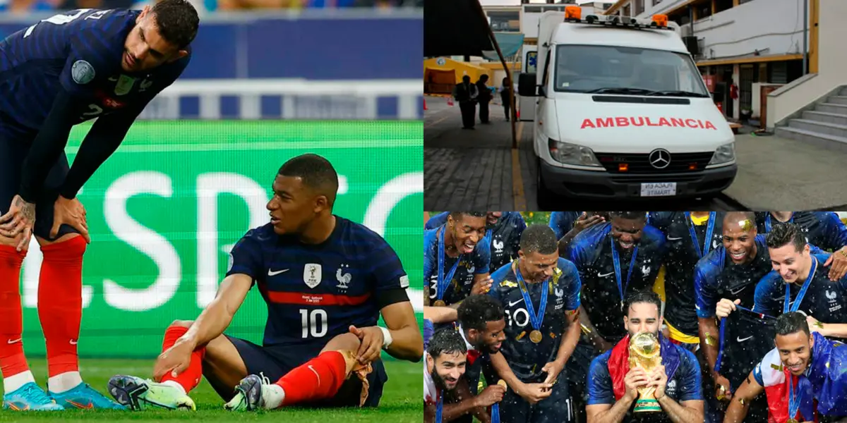 Francia llega con bajas importantes para el Mundial de Qatar 2022