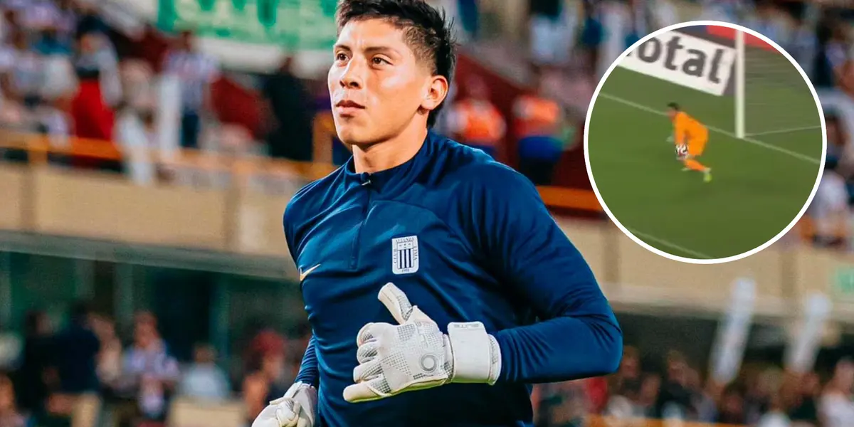 Franco Saravia calentando (Foto: Alianza Lima)