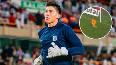 Franco Saravia calentando (Foto: Alianza Lima)