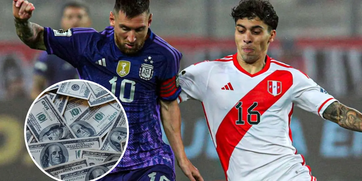 Franco Zanelatto - Lionel Messi (Foto: Andina)