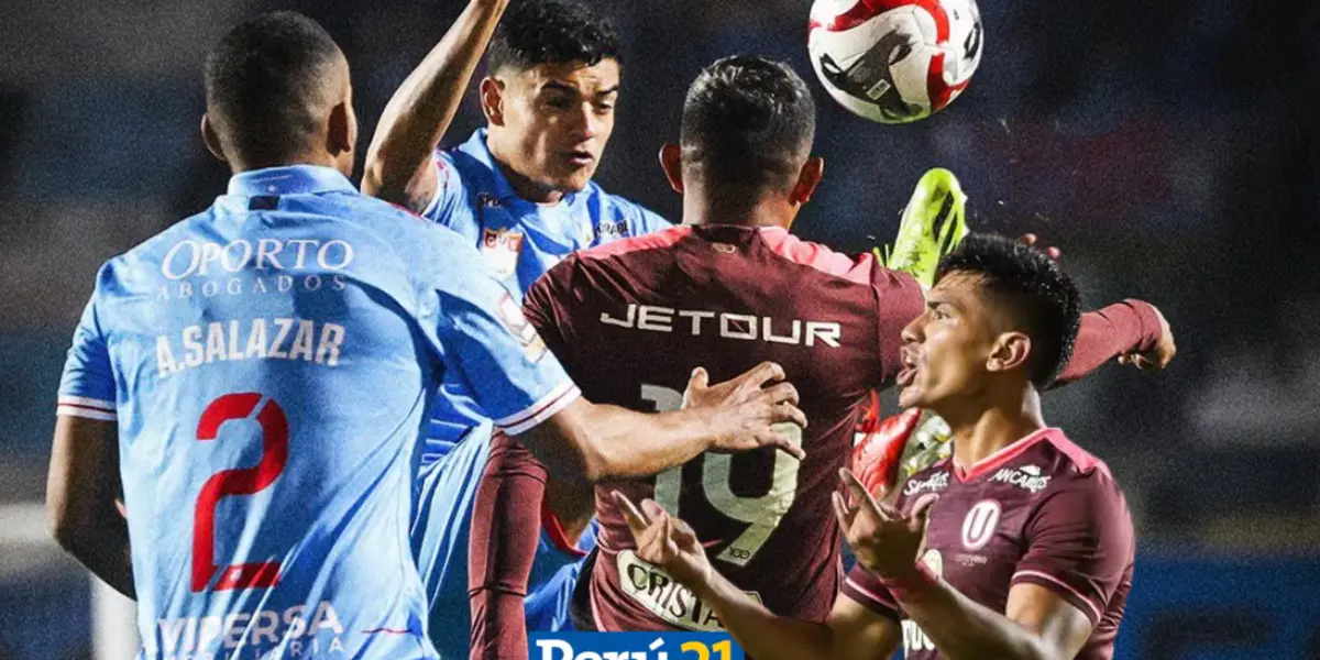 Fue el mejor del partido de Universitario de Deportes