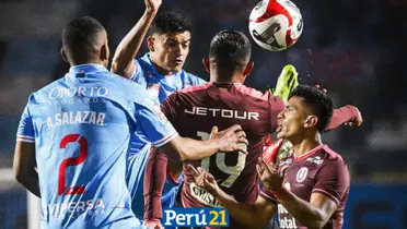 Fue el mejor del partido de Universitario de Deportes