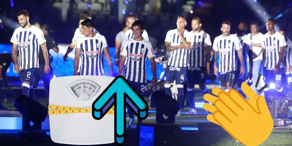 Fue ovacionado en La Noche Blanquiazul, pero se reveló que está subido de peso