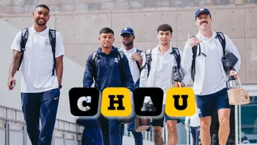 Fuentes, D´Arrigo, De La Cruz, Zanelatto y Rodríguez mirando a la cámara