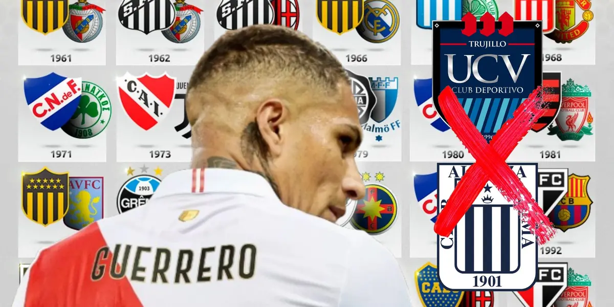 Fuera de Vallejo y Alianza, los equipos por los que podría fichar Paolo Guerrero