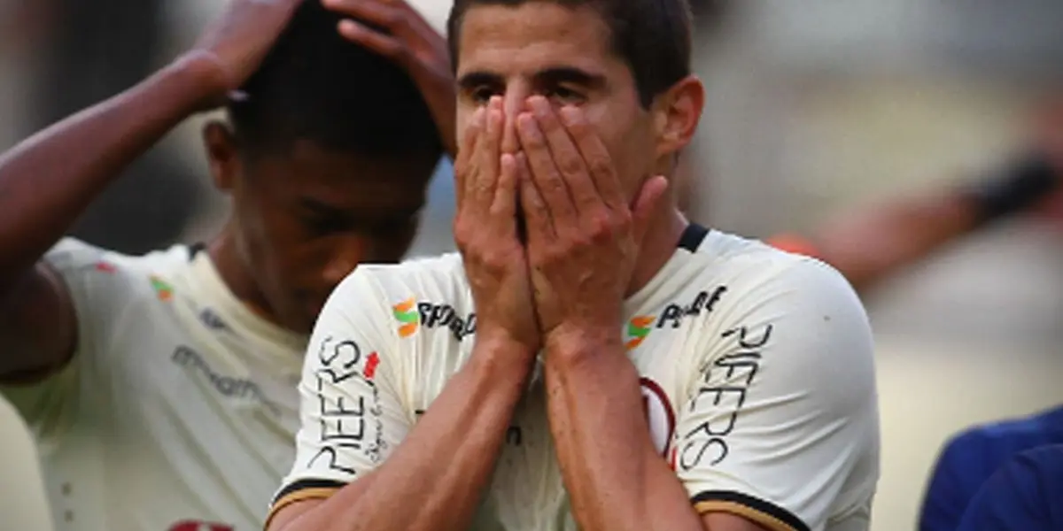 Futbolista crema recibió un duro golpe, generándole problemas a Compagnucci