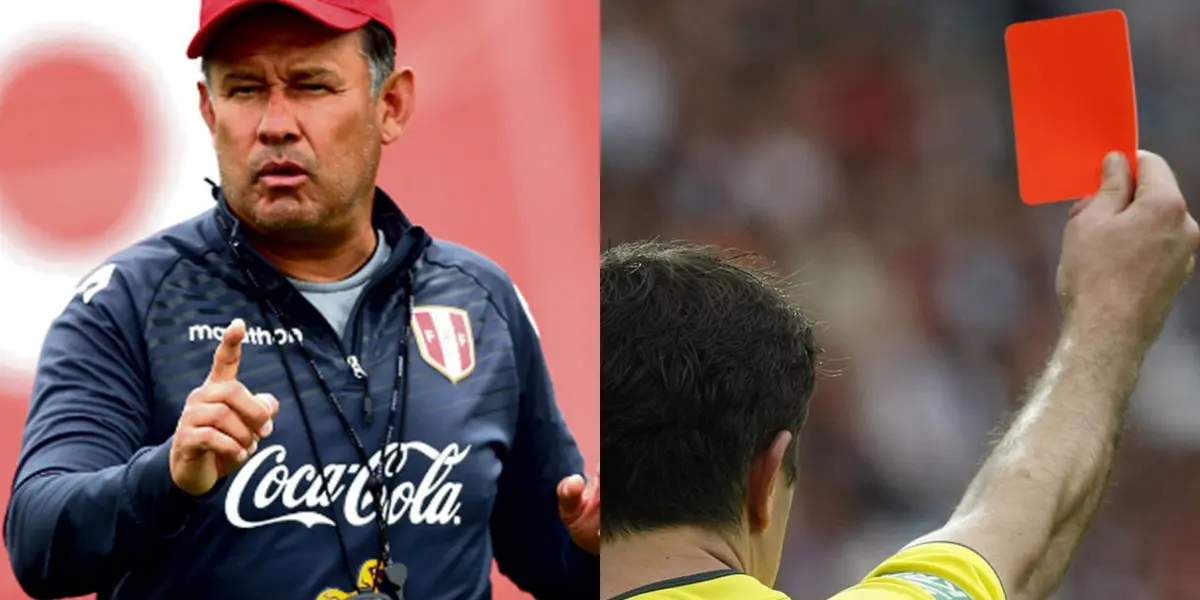 Futbolista fue considerado por Reynoso, lo convocó y ahora recibió la tarjeta roja