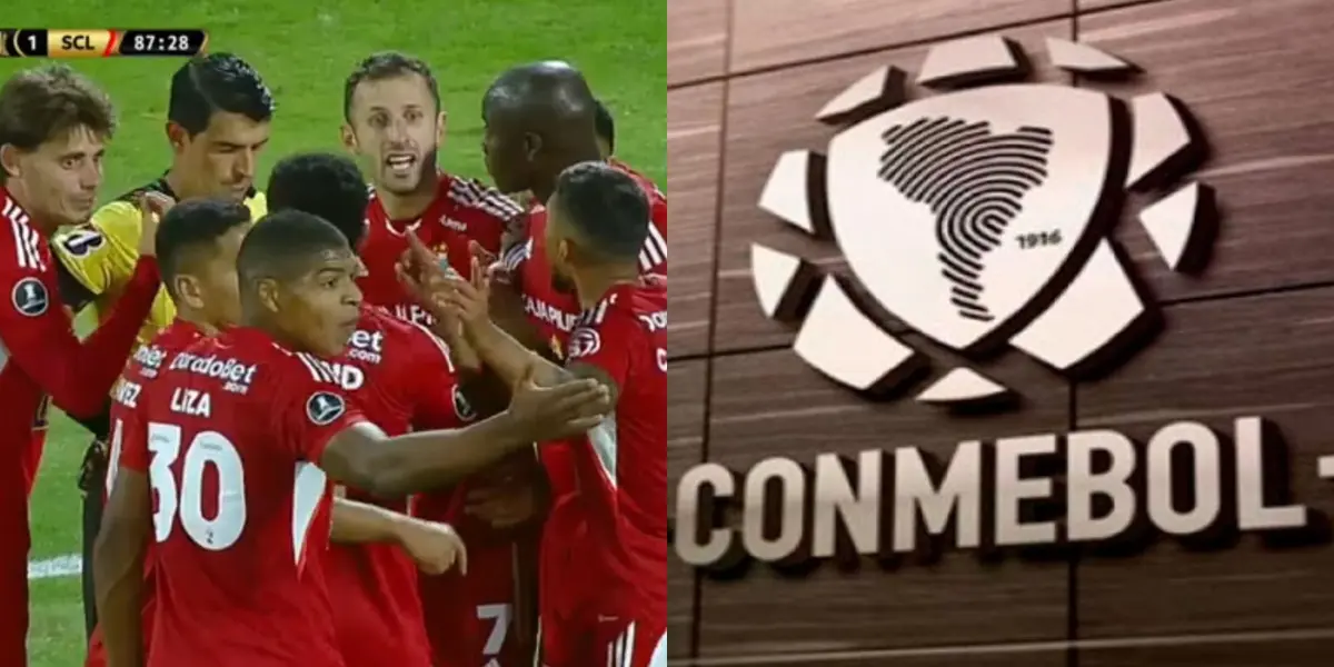 Futbolista fue sancionado por el máximo ente del fútbol sudamericano