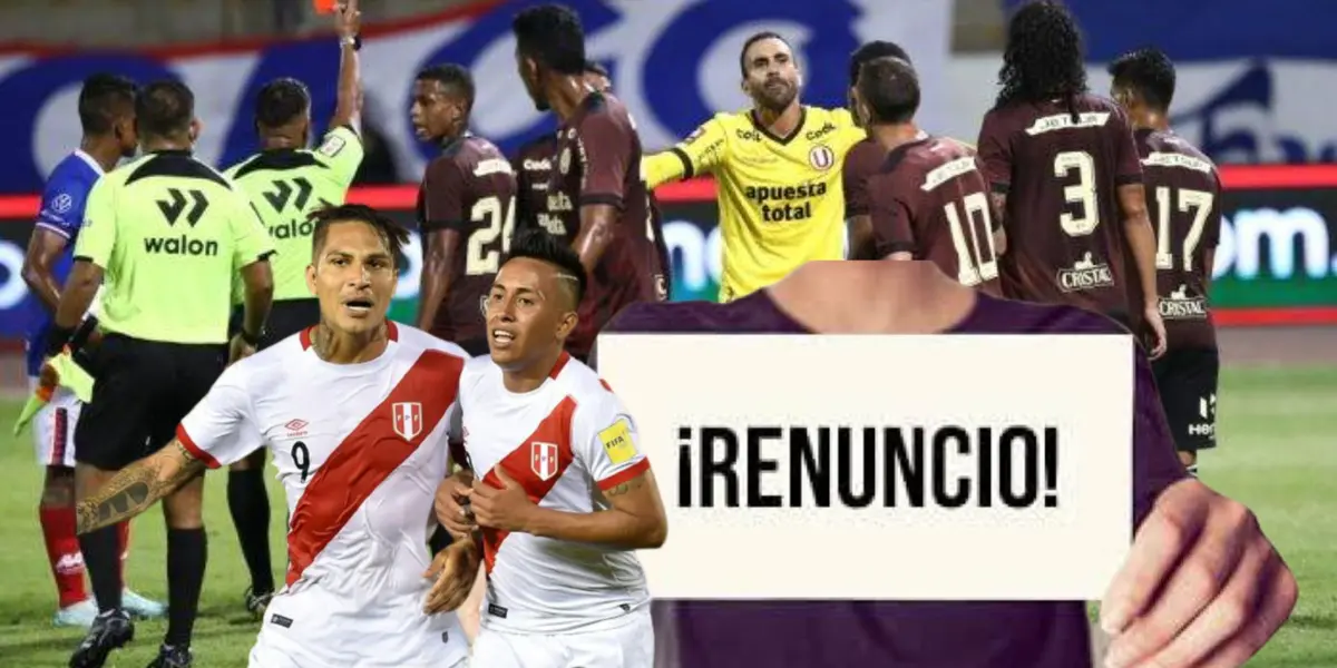 Futbolista renunció a la Selección Peruana. Un duro golpe en Videna. 