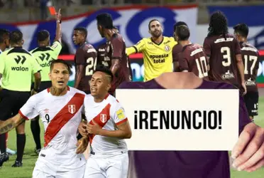 Futbolista renunció a la Selección Peruana. Un duro golpe en Videna.