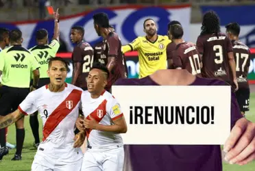 Futbolista renunció a la Selección Peruana. Un duro golpe en Videna. 