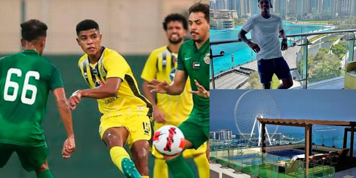 Futbolista vive en una de las zonas más exclusivas de Sharjah