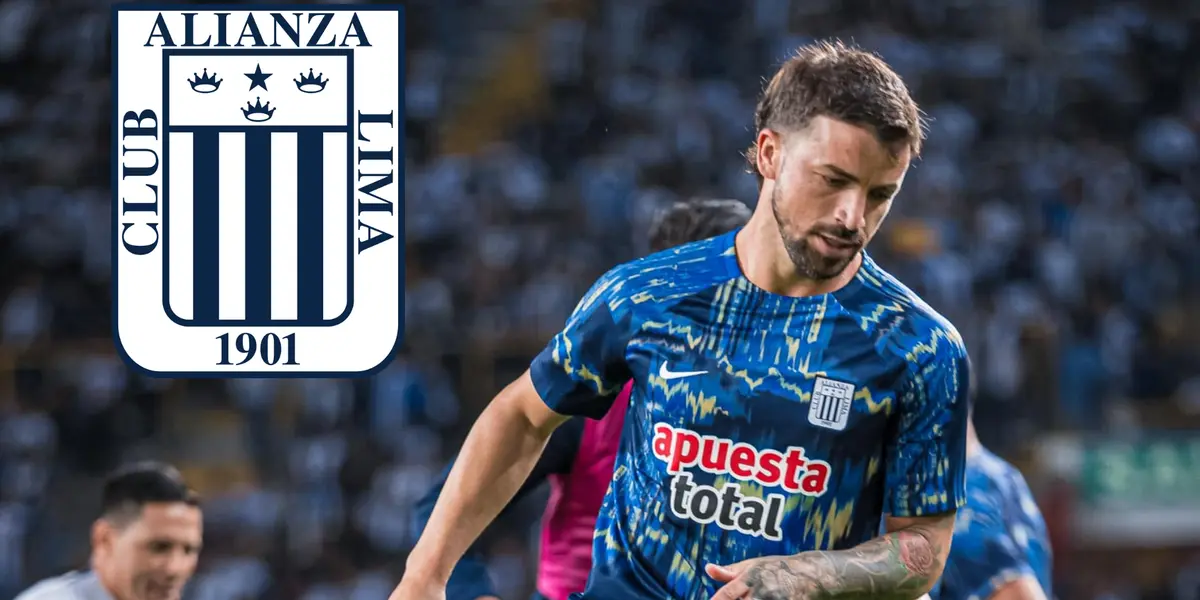 Gabriel Costa calentando (Foto: Alianza Lima)