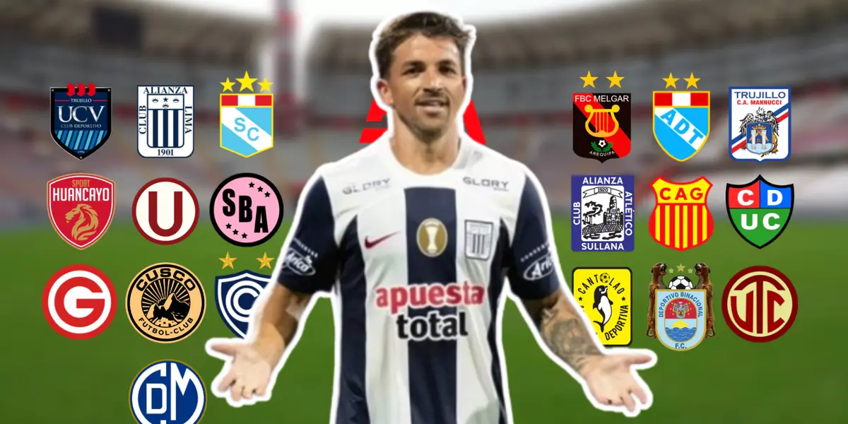 Gabriel Costa con camiseta de Alianza Lima