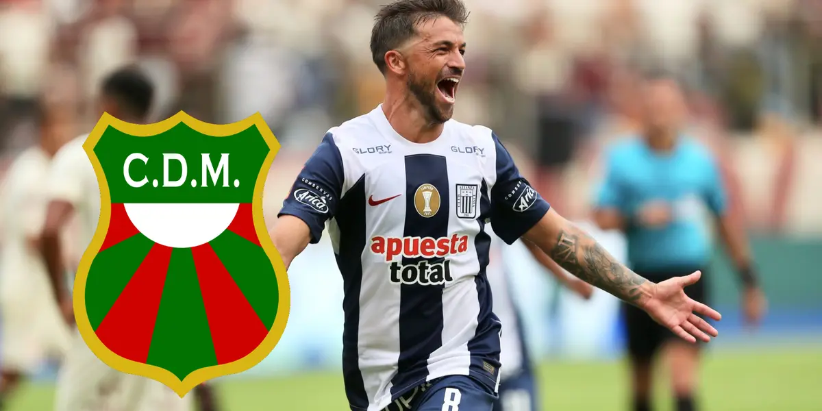 Gabriel Costa festejando gol (Foto: Andina)