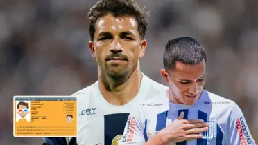 Gabriel Costa mirando a Christian Neira