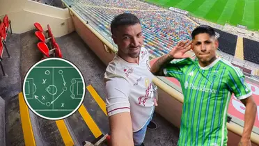 Gabriel Costa - Raúl Ruidíaz (Foto: Club Universitario de Deportes)