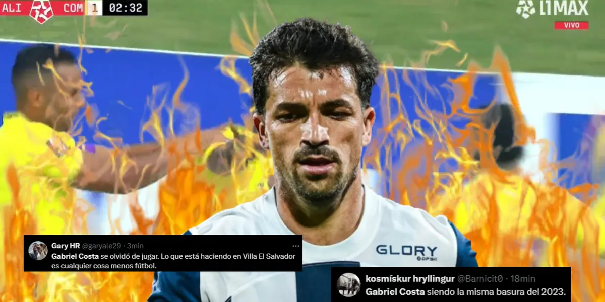 Gabriel Costa regaló un gol a favor de Comerciantes Unidos