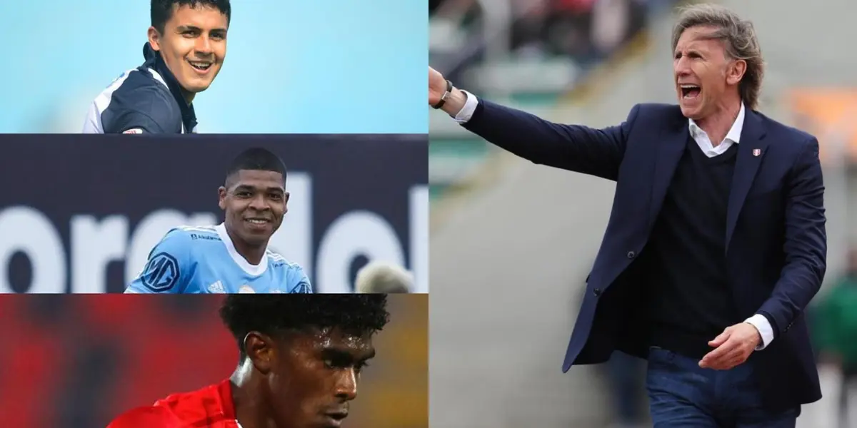 Gareca incluirá más en sus convocatorias a Mora, Lora, Liza, Concha o Castillo