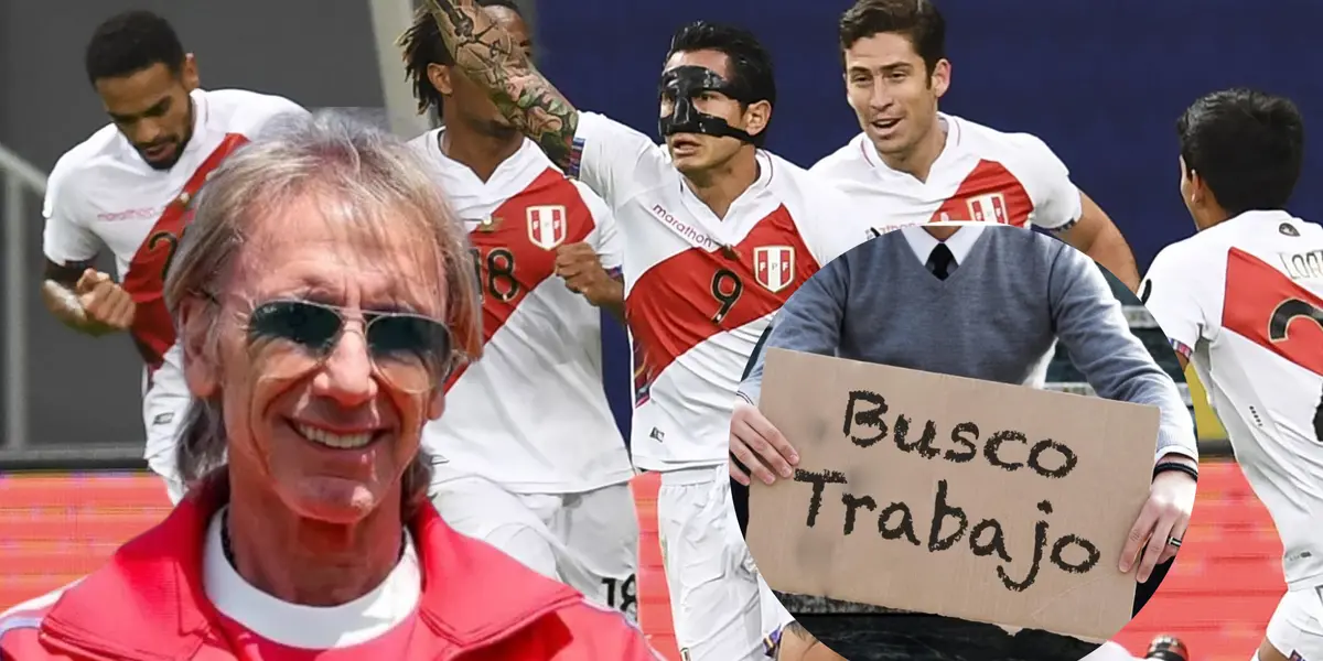 Gareca lo descartó y ahora no tiene trabajo