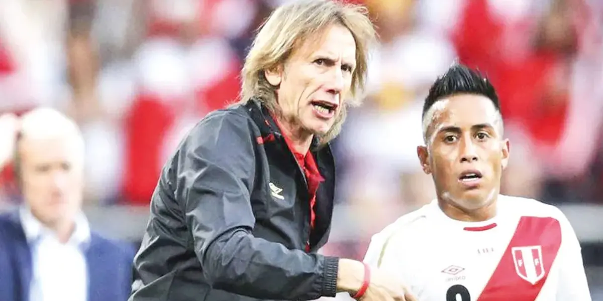 Gareca notó la equivocación provocada por Cueva y no dudó en tocar este tema en la conferencia de prensa después del partido.