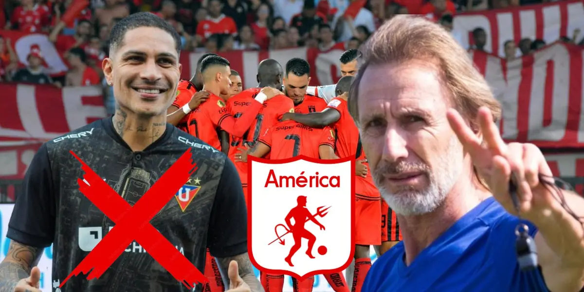 Gareca y el crack mundial que pudo dirigir en América de Cali, no es Guerrero