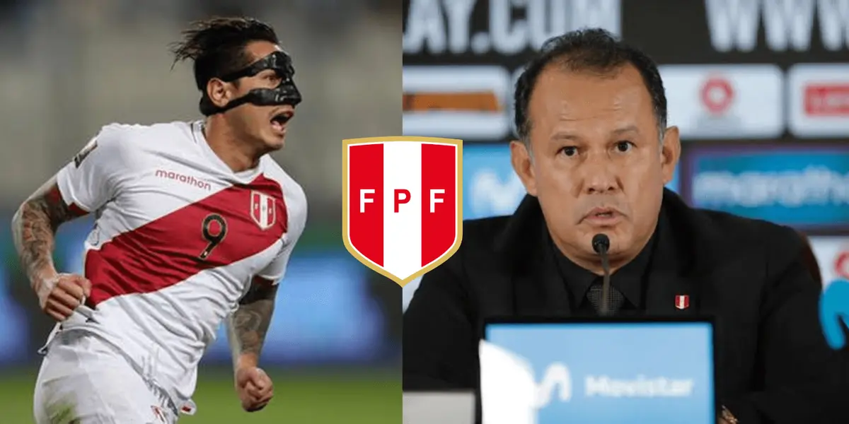 Giancula Lapadula le dió una gran noticia al dt de la Selección Peruana