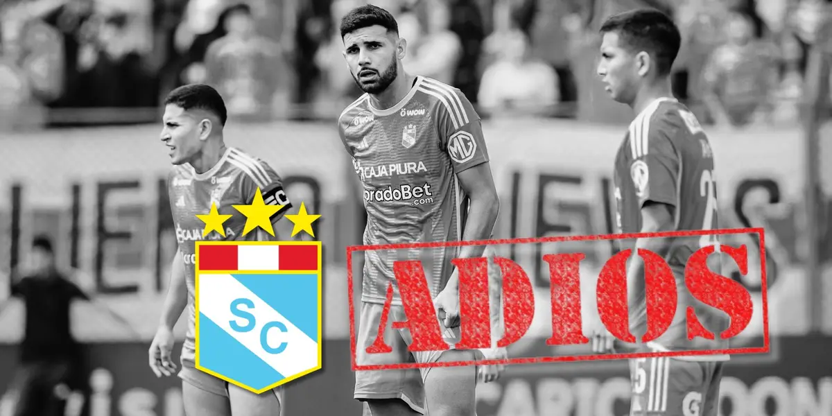 Gianfranco Chávez, Ignacio Da Silva y Martín Távara jugando para Sporting Cristal