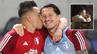 Gianluca Lapadula - Christian Cueva (Foto: FPF)